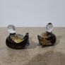Midcentury Pair of signed Murano glass ducks Image 2