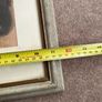 Vintage Stamps in Wood frame Image 3