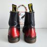 Dr Martens 8 eye red england vintage black red boots UK7 EU41 US9 Image 6