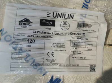 underfloor insulation boards double foil