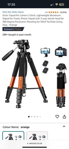 Camera tripod
