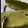 Lantadeli Paris Olive Green Quirky Two Way Opening Handbag Image 3
