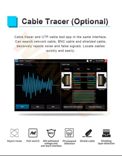 Network and CCTV Multifunction Android Testing Tool