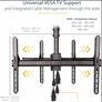 Dual TV Ceiling Mount 32"-75" Image 8