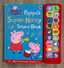 Peppa Pig Peppa's Super Noisy Sound Book