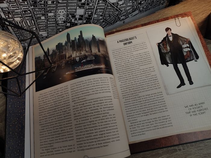 Inside the Magic: The Making of Fantastic Beasts and Where to Find Them ! Hardcover ! 2016 ! by Harper Collins ! Harry Potter !
