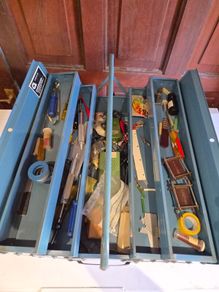 Vintage Industrial Precision Tool Box Electronics Machine Repair Tools