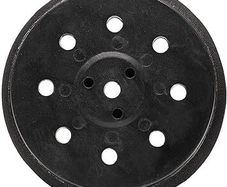 GLASS POLISH 12729 | Random Orbit Sander Backing Pad, Sanding Backer with Hook and Loop 115 mm