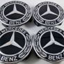 Mercedes Center caps 75mm Image 2