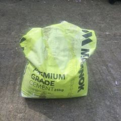1/2 bag cement
