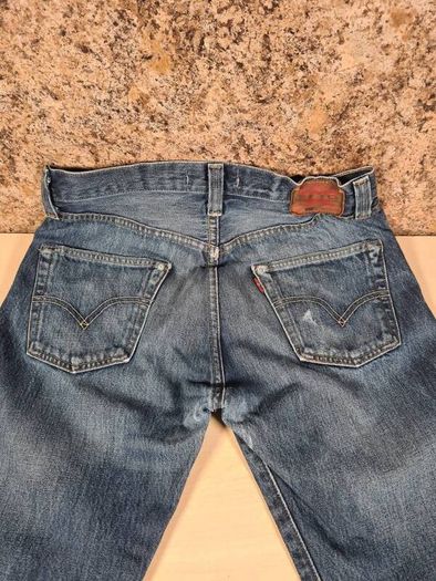 Levis 501's 1947 Special Edition jeans distressed Size W 30 L 30