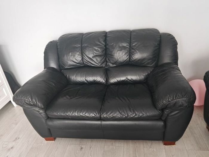 Leather sofas
