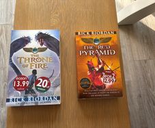 The Kane Chronicles Book 1 and 2 Rick Riordan Paperback