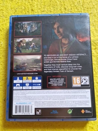 Uncharted The Lost Legacy PlayStation4 Ps4 Games Original