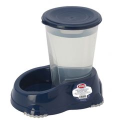 Pet Nova Dog Water Dispenser Navy Blue - 2 Sizes Available