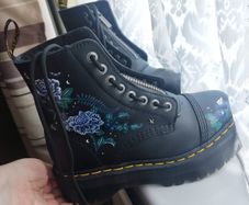 Doc martens Sinclair Mystic Floral Boots Size 5 As New