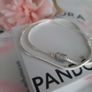 New pandora necklace with sparkling cubic zirconia clasp Image 4