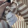 blouse Bnwt beige striped feminine frilled shoulder top size 38 Image 10