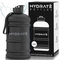 Brand New HYDRATE 2.2L Water Bottle with Easy Drink Cap,