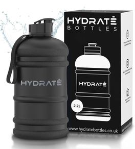 Brand New HYDRATE 2.2L Water Bottle with Easy Drink Cap,