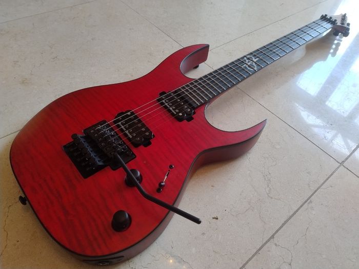 Solar Guitar S1.6FRFBR with SD Black Winter pickups