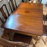 Antique dining table set Image 2