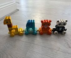 Lego Duplo animal train