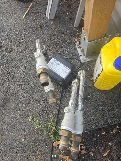 Free building materials and water pump  collection only