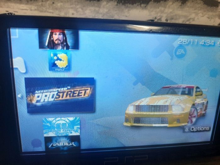 Sony Psp, case, charger, games
