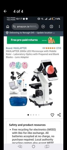Microscope led2000x