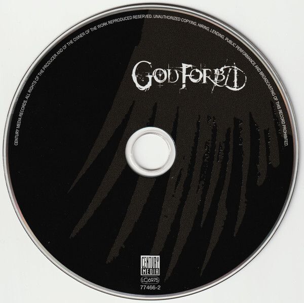 God Forbid "Gone Forever" CD, Album