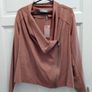 brown suede feel jacket size 16 new tags Image 2