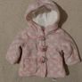 Pink Duffle Baby Coat, fleece lined, New With Tags Image 2