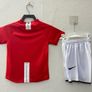 Man United Retro Kids Home Jersey 07/08 Image 2