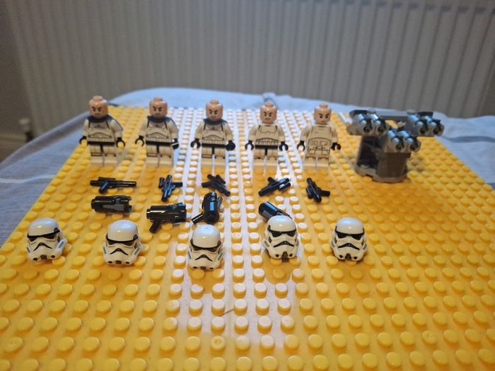 Lego star wars minifigures stormtroopers