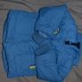 Little Rocha 2-in-1 blue hooded snowsuit 74cm 6-9 months Image 4