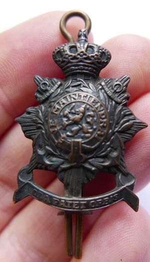Emblemen 1950 - Dutch WW1 and WW2 Dutch Marine Corps collar emblem