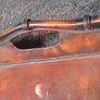 Set of 3 large vintage metal tole trays Image 10