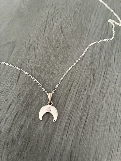Newbridge Cosmic Pendant With Pink Stone
