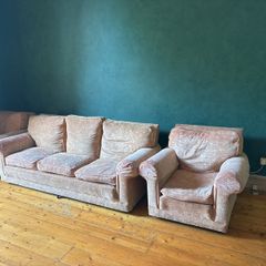 Free 3 Seater Couch & 2 Chairs