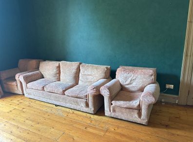 Free 3 Seater Couch & 2 Chairs