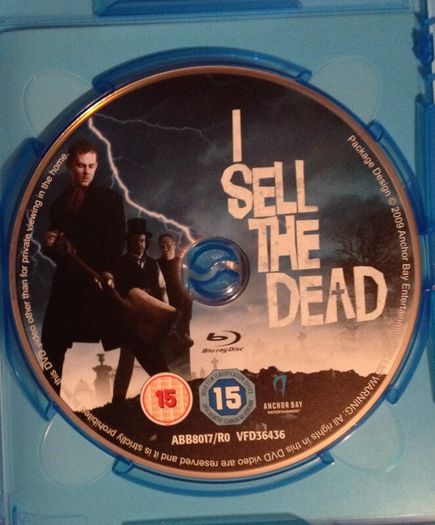 I Sell The Dead [2008] Dominic Monaghan, Ron Perlman, Larry Fessenden & Angus Scrimm [Blu-ray Movie]