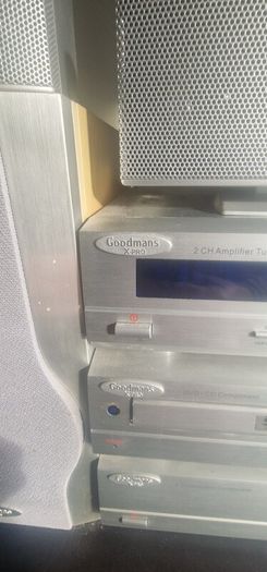 Goodmans XPro Music System with Surround Sound Speakers