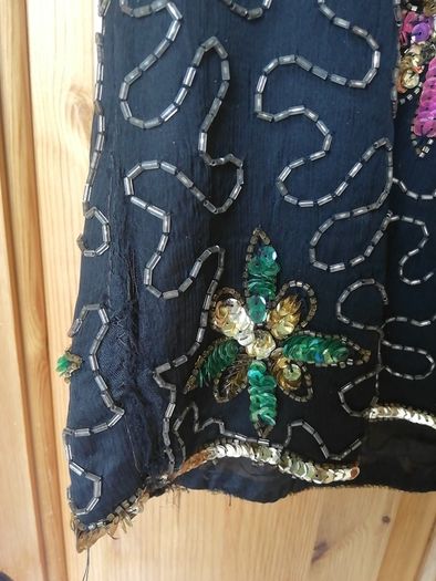 vintage sequin top
