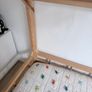 Wooden house-style single bed frame Image 5