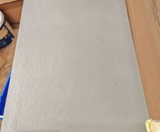 shower slate tray