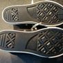 Black fleece lined converse Image 4