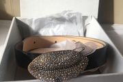 Limited Edition Giambattista Valli and H&amp;M Leather crystal belt