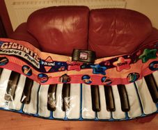 Gigantic Kids Keyboard Playmat (used).