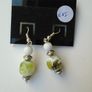 Gemstone earrings,Agate earrings,Free post, Drop earrings,Gift Image 3